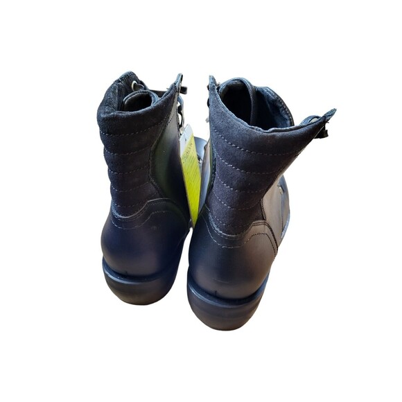 Brothers & Sons Chinook Men's 9 Biker Motorcycle Combat Boot Oil Resistant - Picture 4 of 10